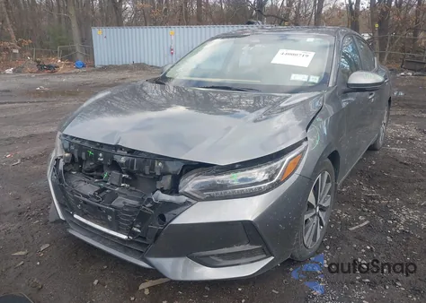 2020 Nissan Sentra Sv Xtronic Cvt z USA, uszkodzony, nr VIN 3N1AB8CV4LY299252